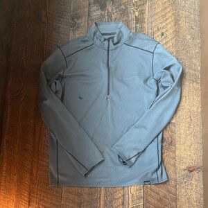 Patagonia Men's Slate Gray Lightweight Quarter-Zip Shirt Jacket